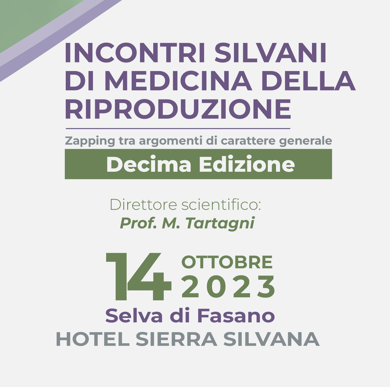 Incontri silvani X edizione